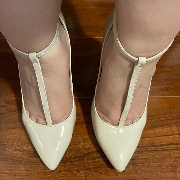 Call It Spring Beige Faux Leather High Heel - Picture 5 of 10